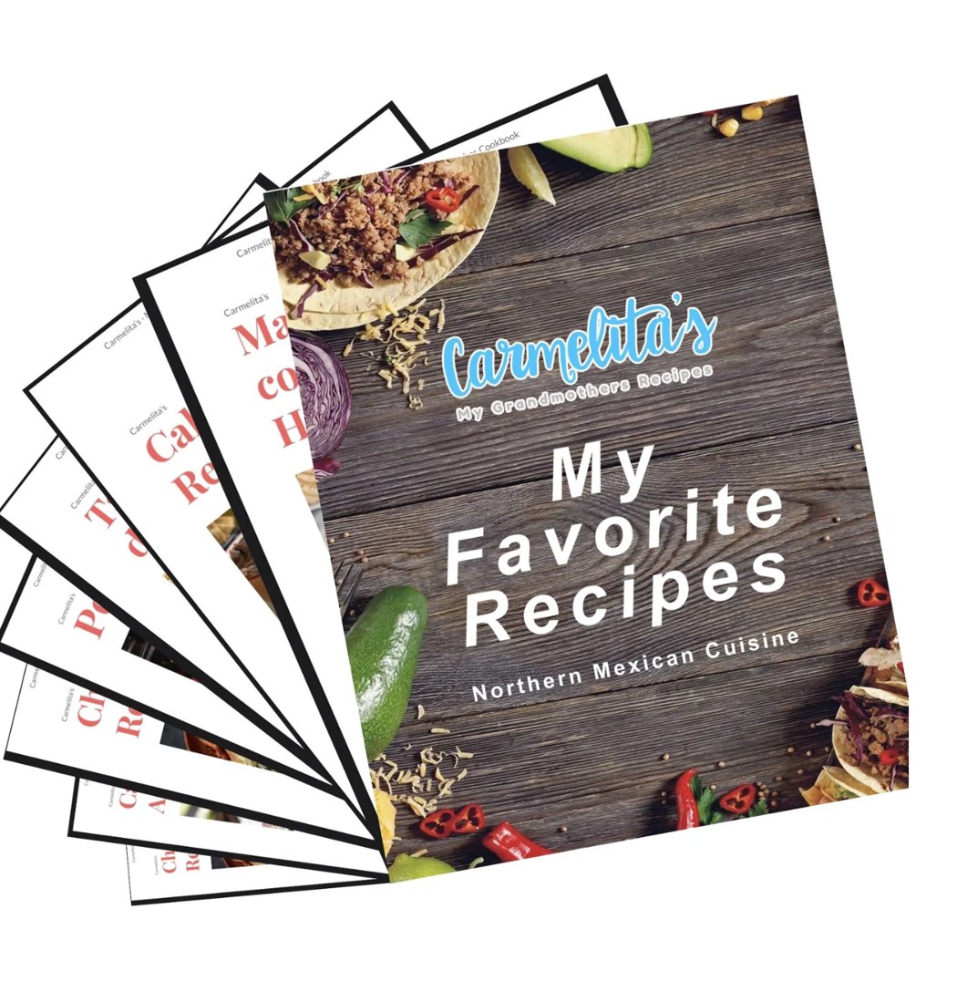 Carmelita's My Favorite Recipes digital cookbook